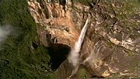 Angel Falls, aerial film clip