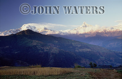 JWnepal44 : Himalaya chain from Dhampus, Nepal