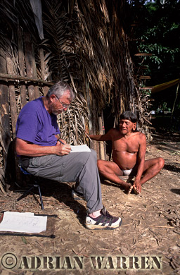 AW_Waorani1101, Waorani Indians : Caempaede with James (Jim) Yost