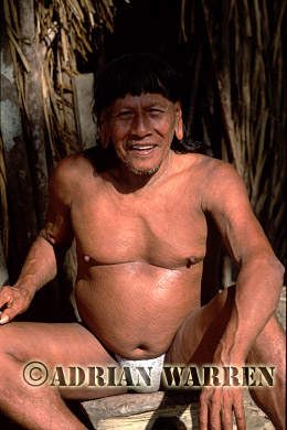 AW_Waorani1078, Waorani Indians : Caempaede, rio Cononaco, Ecuador, 2002