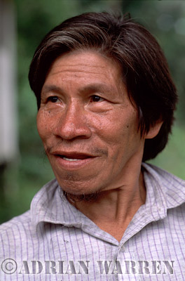 AW_Waorani1104, Waorani Indians : Paa at Tonaempaede, Ecuador, 2002