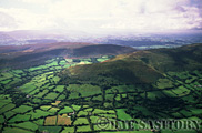 Aerial pictures of Brecon Beacons National Park, Wales, UK