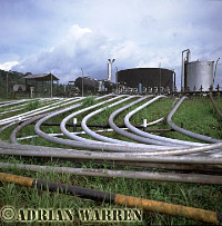 Oil installation, Waorani territory, Ecuador, 1993